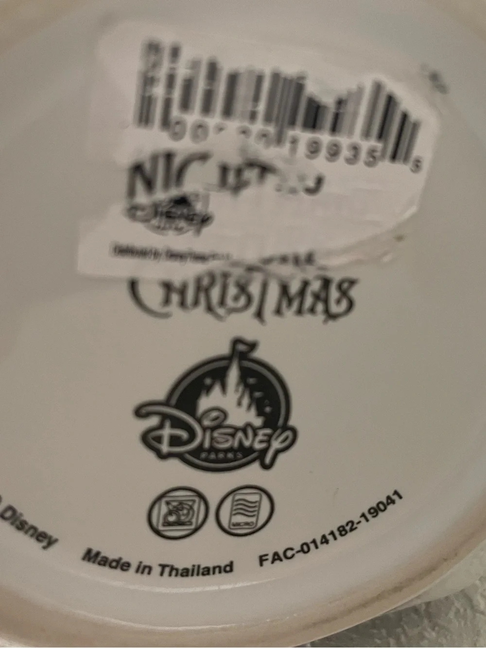 Disney Parks Exclusive The Nightmare Before Christmas Jack Skellington Mug